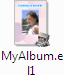figure: MyAlbum.el1 file