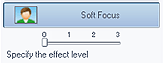 figure: Slider of Soft Focus