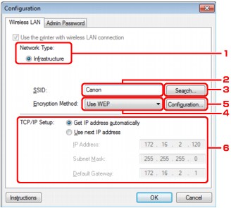 figure: Wireless LAN sheet