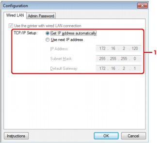 figure: Wired LAN sheet