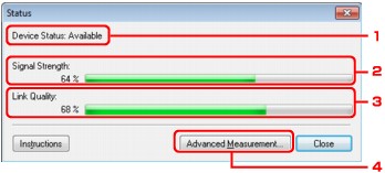 figure: Status screen