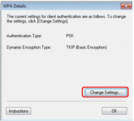 figure: WPA Details screen