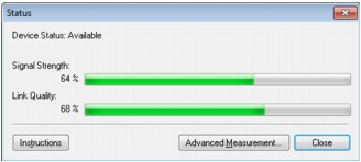 figure: Status screen