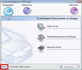 figure: Navigation Mode screen