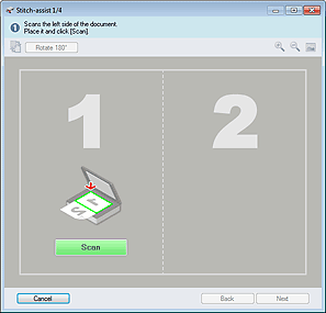 figure: Stitch-assist window