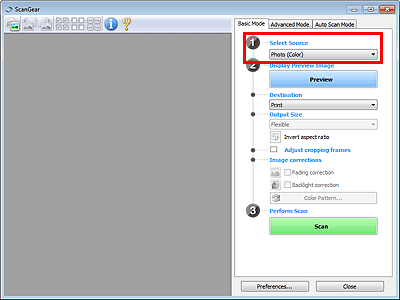figure: Basic Mode tab