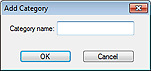 figure: Add category dialog box